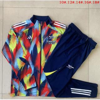 Chándal Arsenal 2025/26(Yellow with red Long zipper ) - NIÑOS